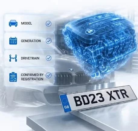 BMW B58 engine compatibility scan