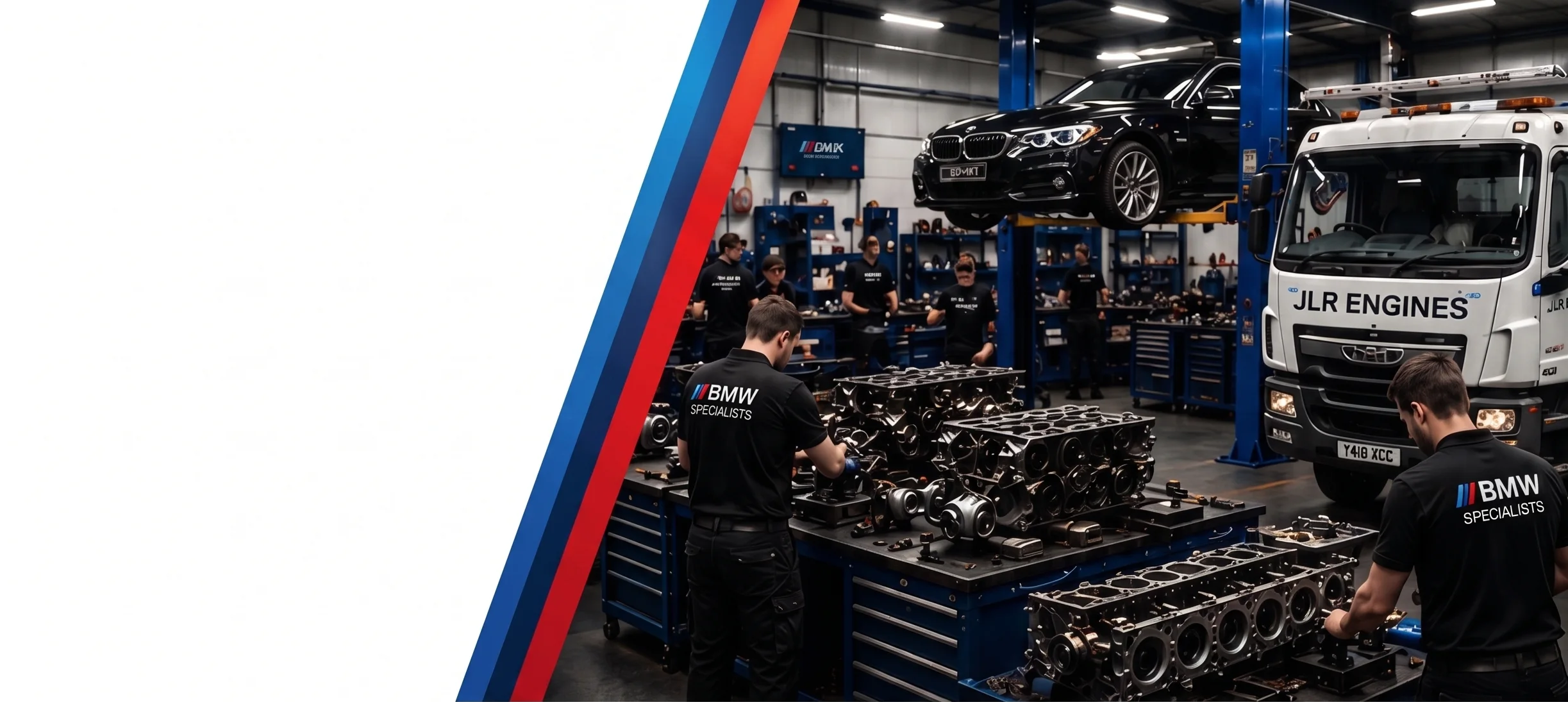 Inside the BMW Garage workshop