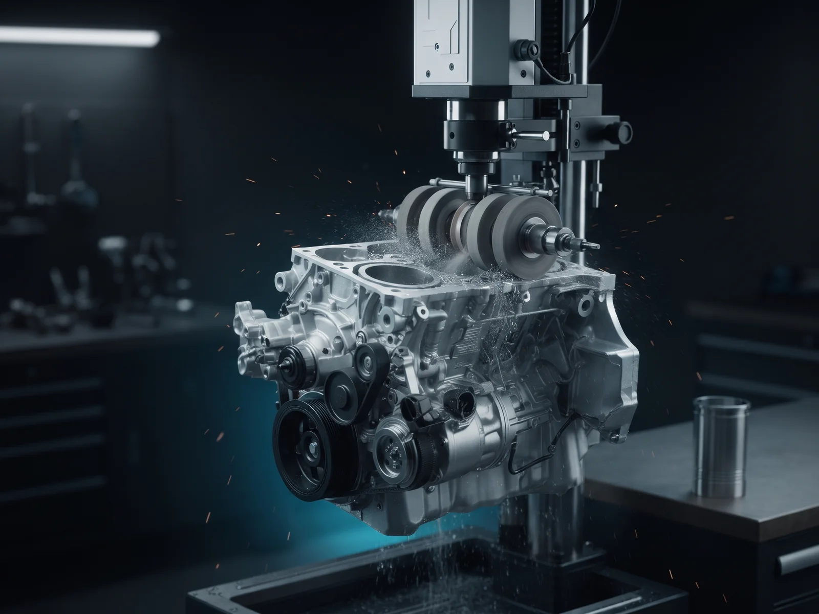 BMW Engine Machining & Rebuild Preparation - BMW Garage workshop