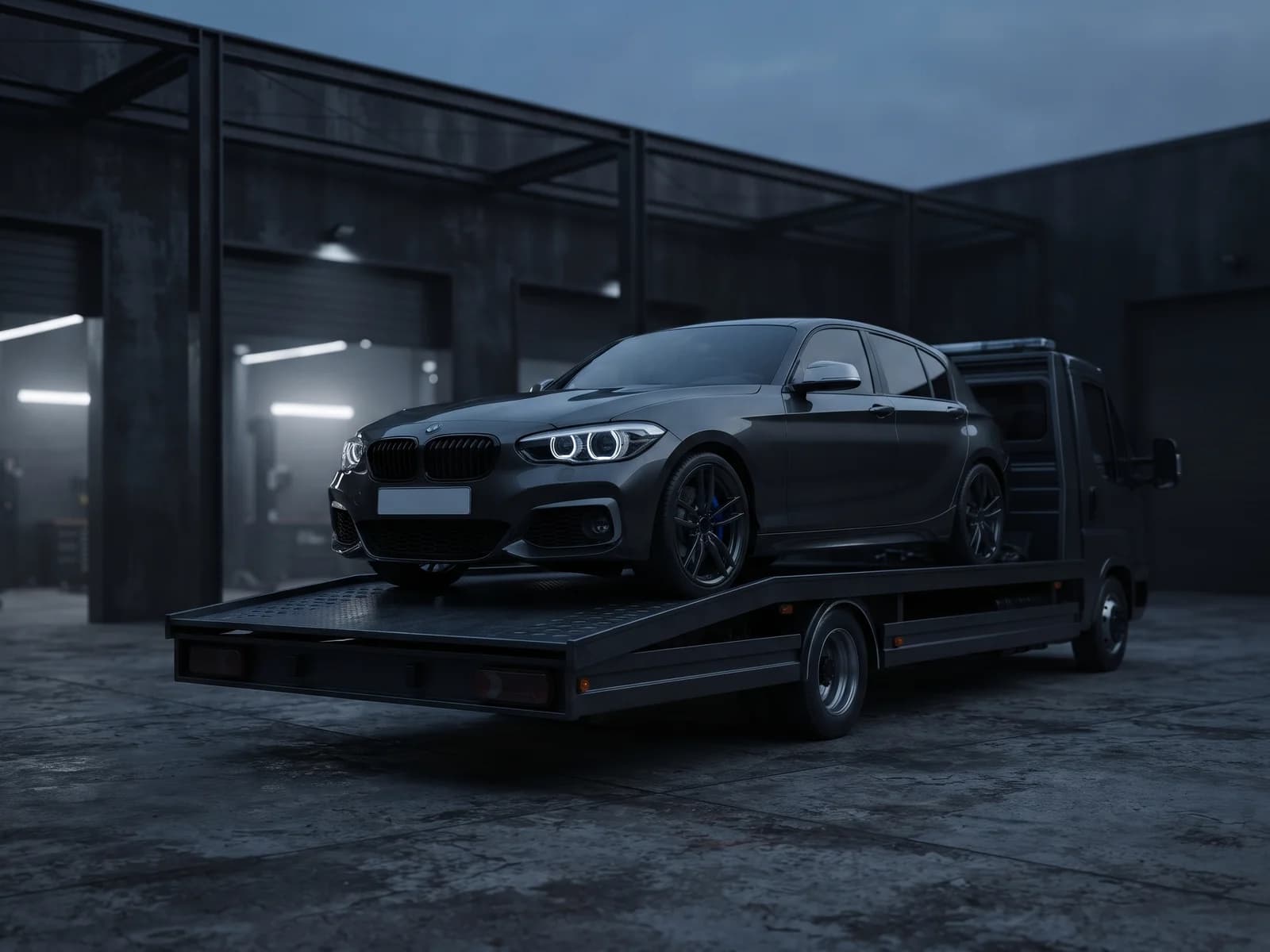 BMW Engine Breakdown Recovery & Nationwide Collection - BMW Garage workshop
