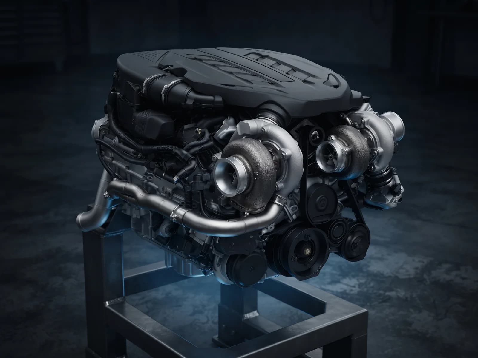 BMW V8 Hot-Vee Engine Repair (N63/S63) - BMW Garage workshop