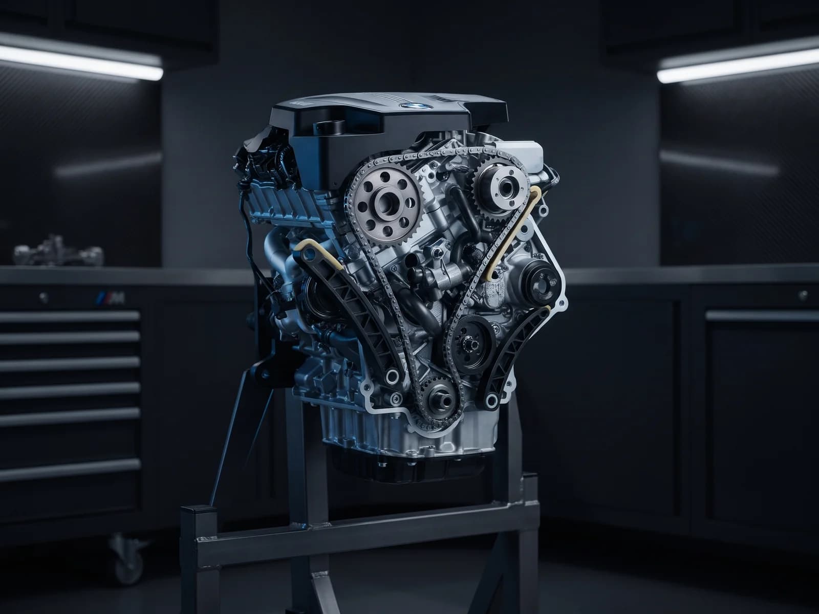 BMW Petrol Timing Chain Repair (N20) - BMW Garage workshop