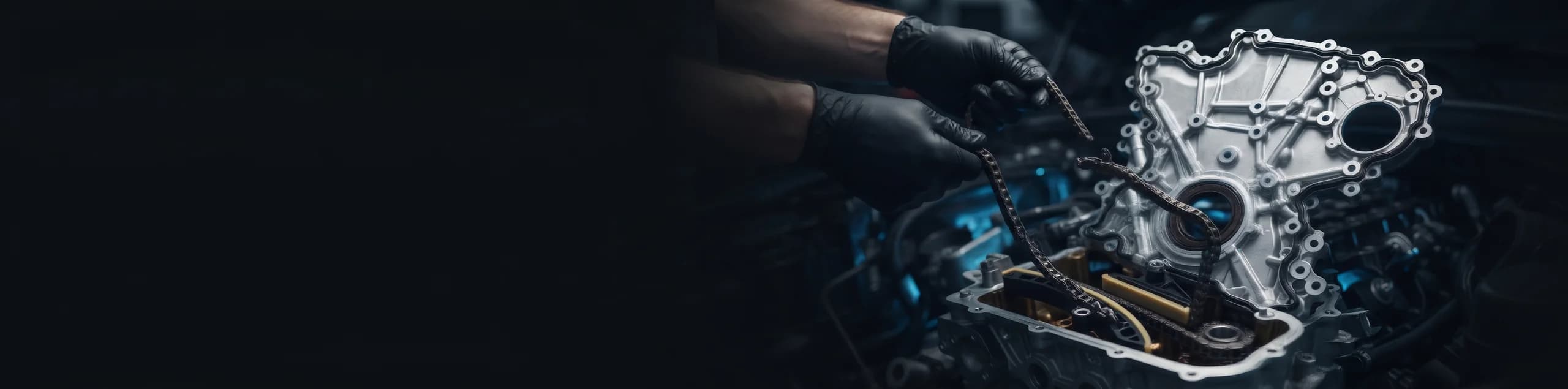 BMW Timing Chain Failure Repair in progress at our workshop